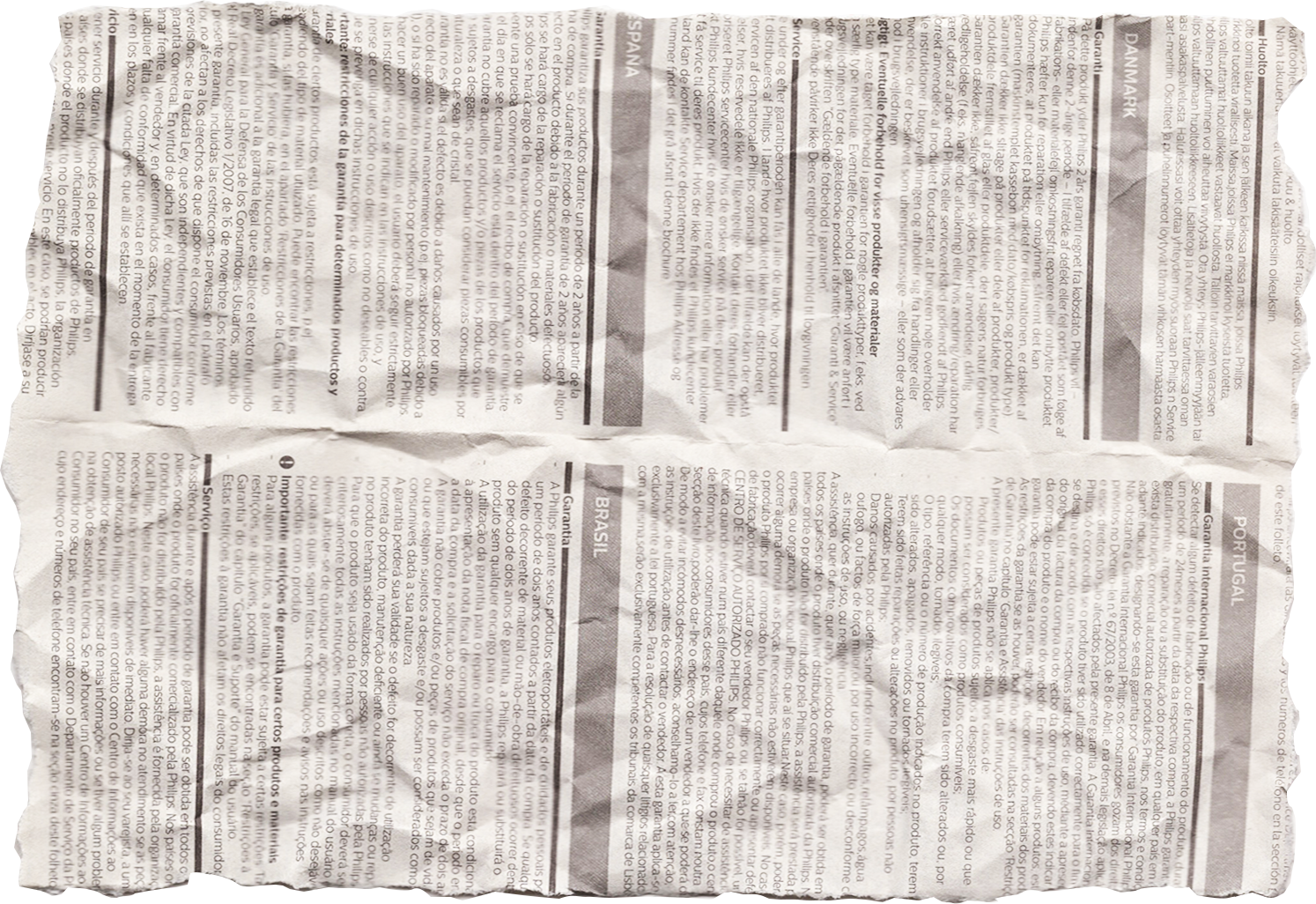 Scrapbook Cutout Text Newspaper